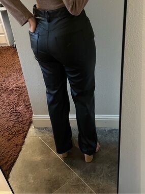 Zara leather pant